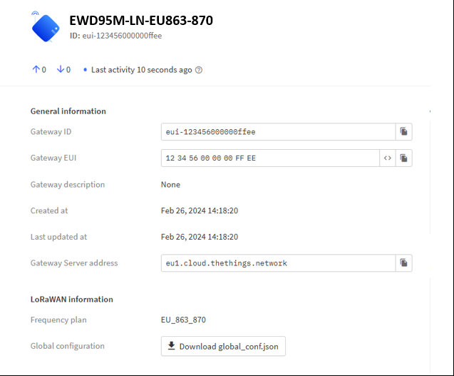 1 LoRaWAN节点电台指令接入教程