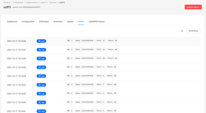 7 LoRaWAN节点电台 7 LoRaWAN节点电台