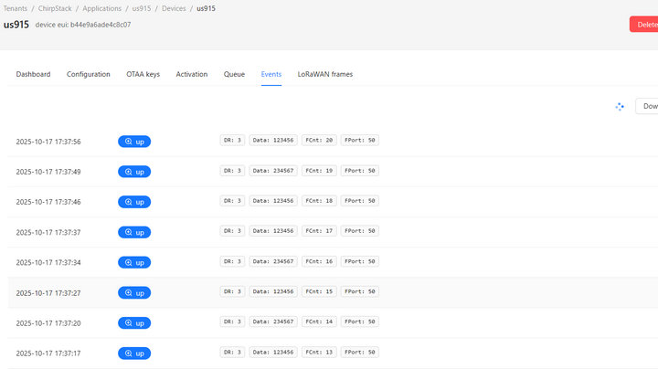 13 LoRaWAN节点电台 13 LoRaWAN节点电台