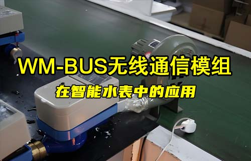 E50系列WM-Bus无线通信模组的智能水表方案详解