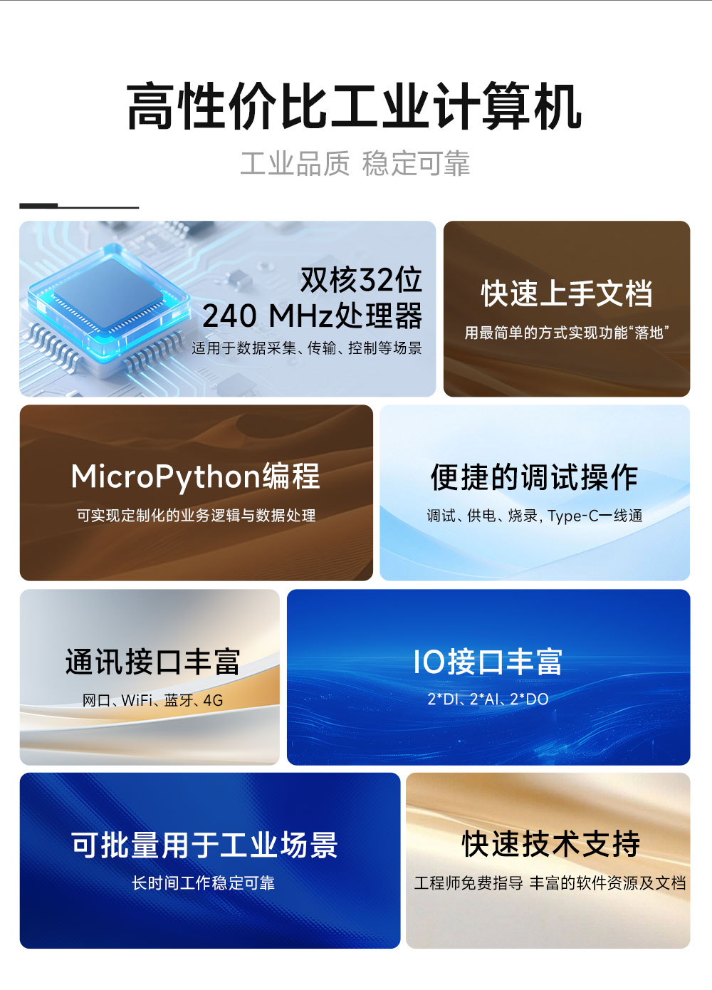 ECM50-A08 轻量级工业计算机工控机 (3)