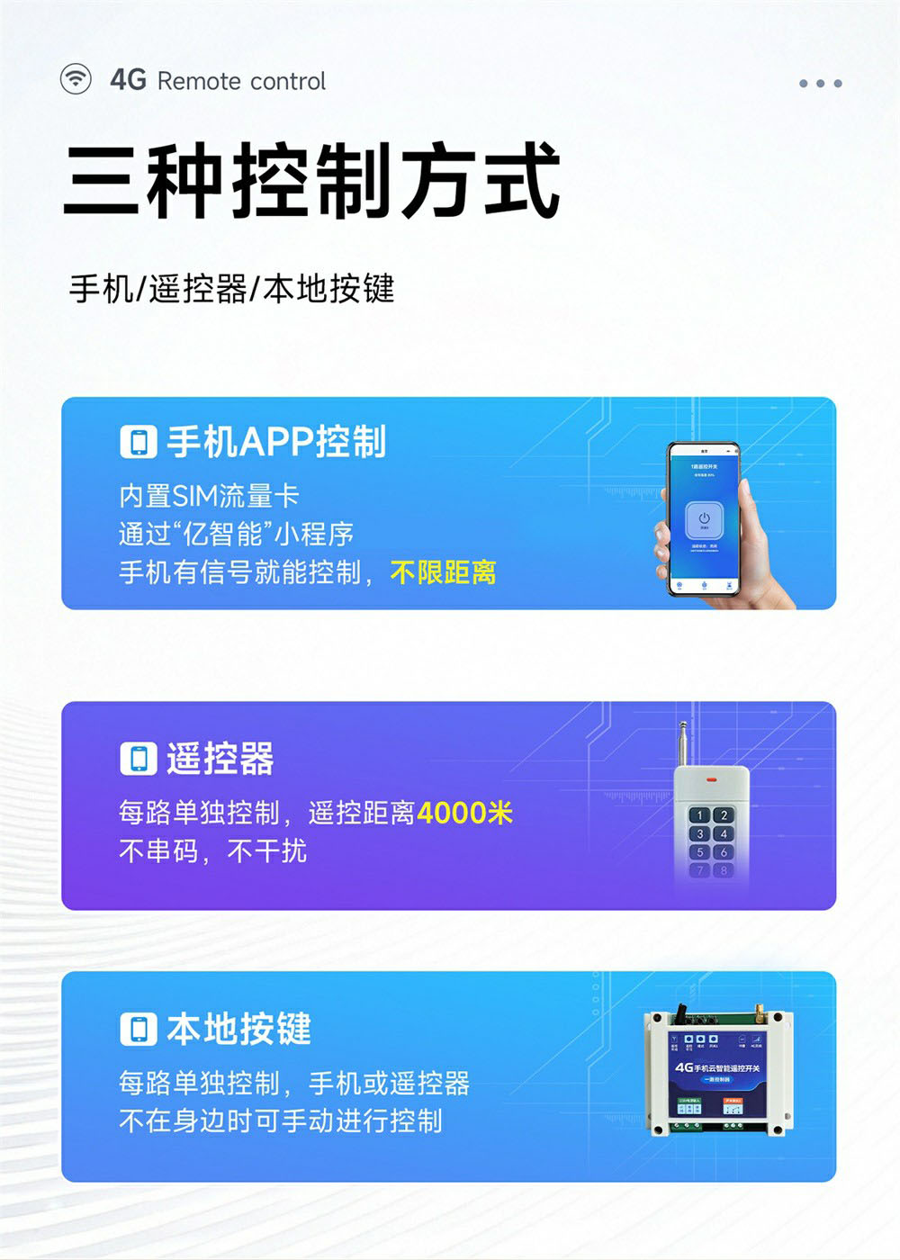 CE31-B01RX 远程遥控开关 (6)