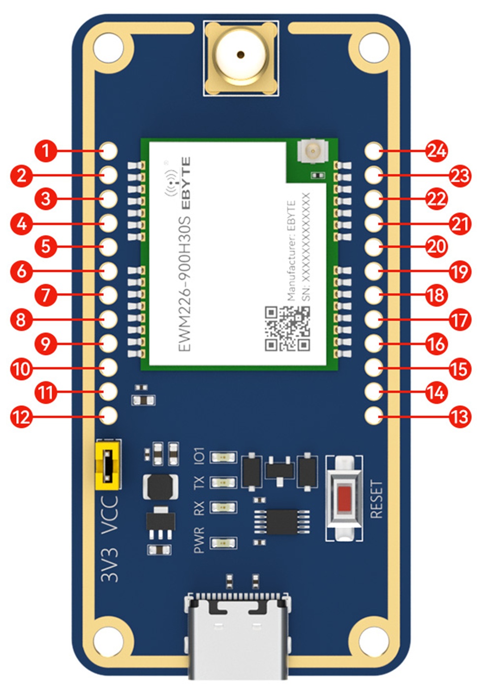 EWT226-900H30S引脚序号
