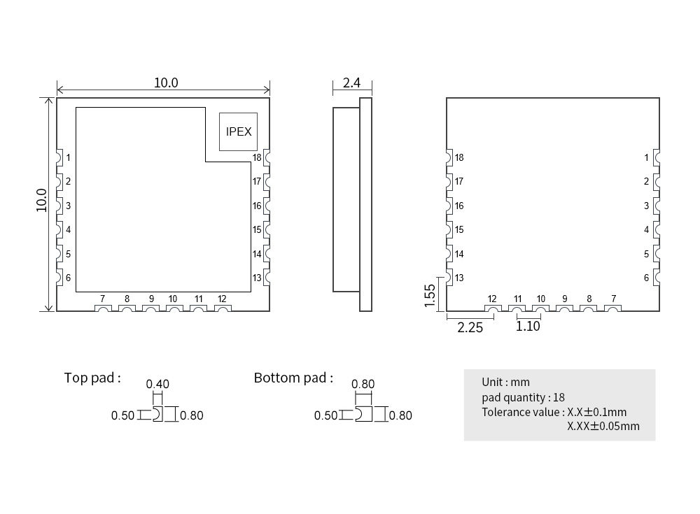 E104-BT52X-V5.3 E104-BT52X-V5.3