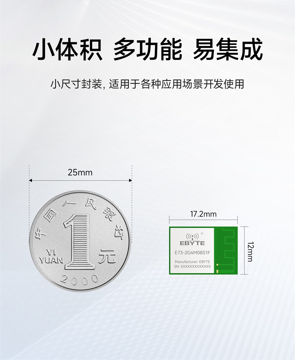 E73-2G4M08S1F SoC无线模块 (11)