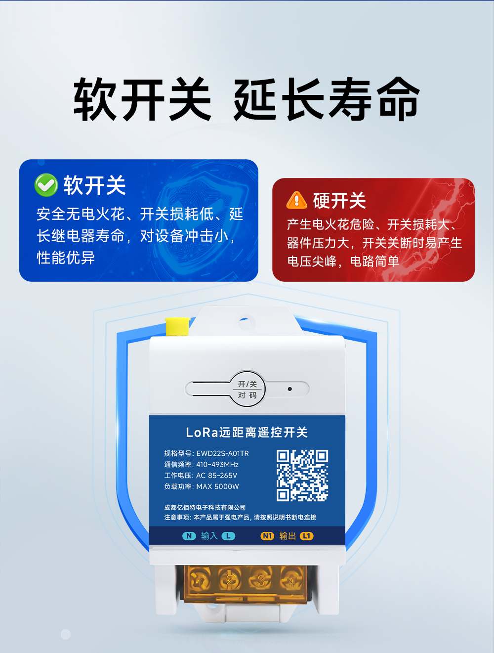 EWD22S-A01TR 无线遥控开关 (7)