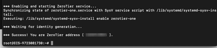 3  安装部署ZeroTier虚拟网络
