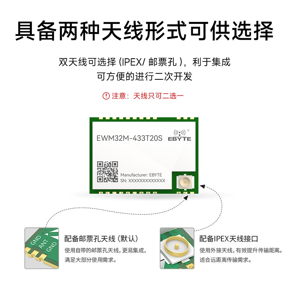 EWM32M-433T20S LoRa无线串口模块 (8)