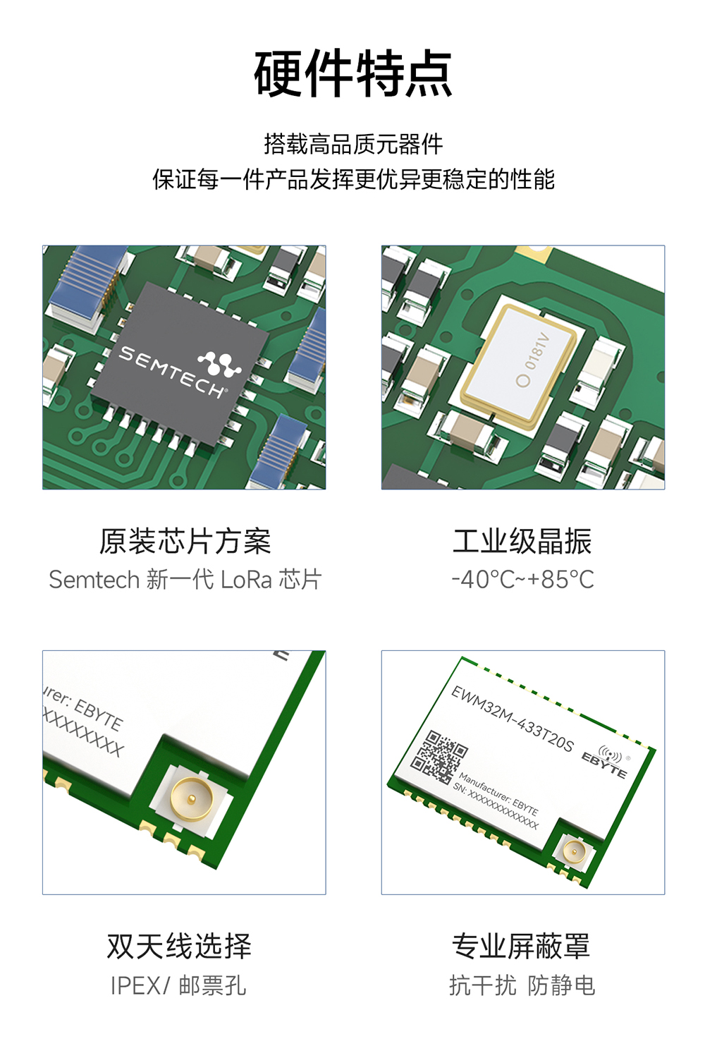 EWM32M-433T20S LoRa无线串口模块 (9)