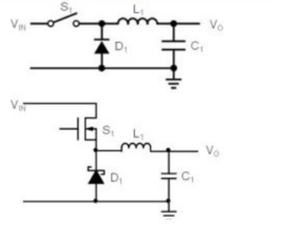 DCDC降压和异步降压电路