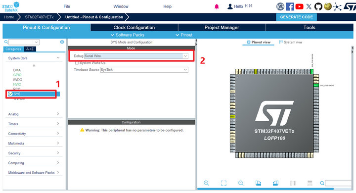 3 STM32单片机的M系列LoRa模块透传教程