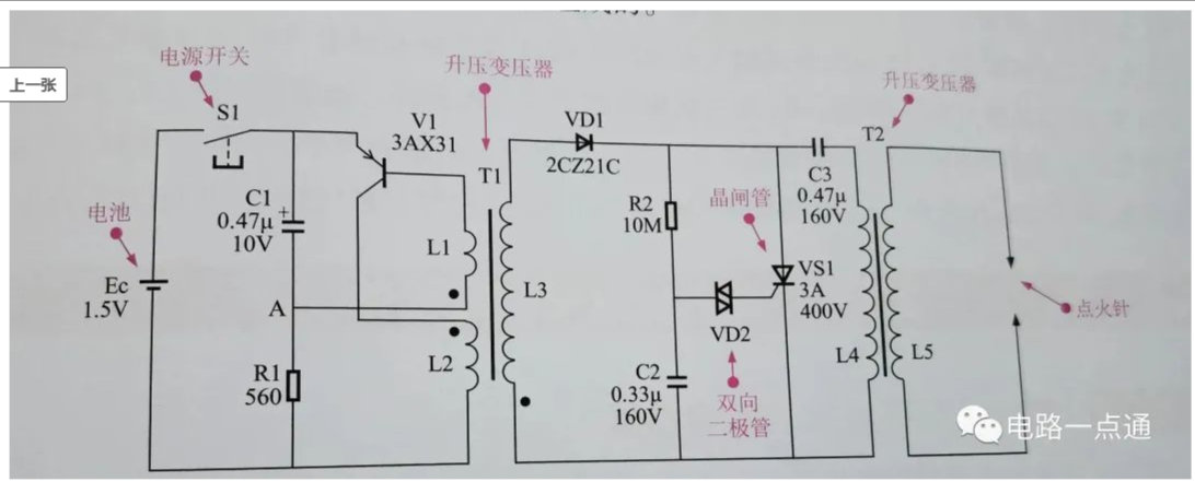 天然气灶点火工作原理