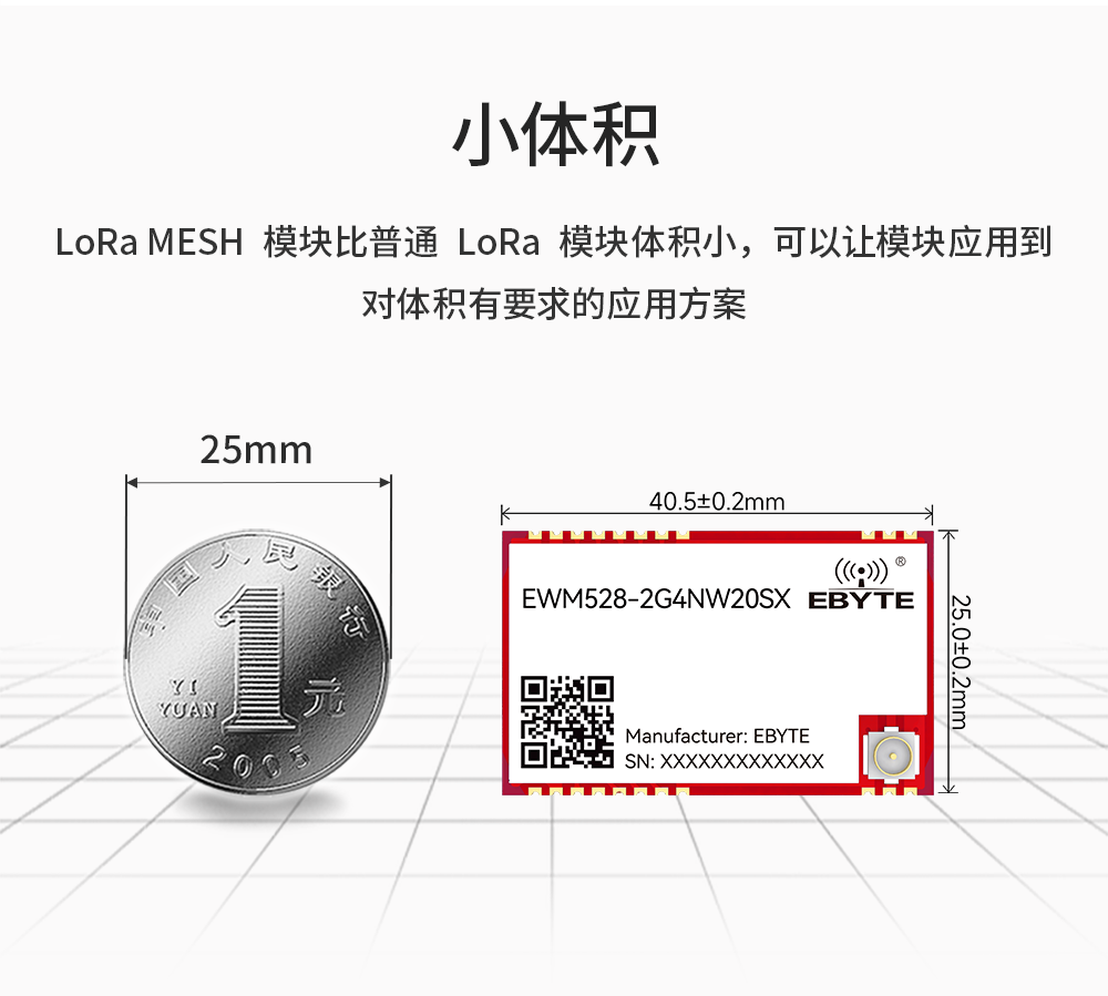 EWM528-2G4NW20SX 串口LoRa MESH组网模块_10