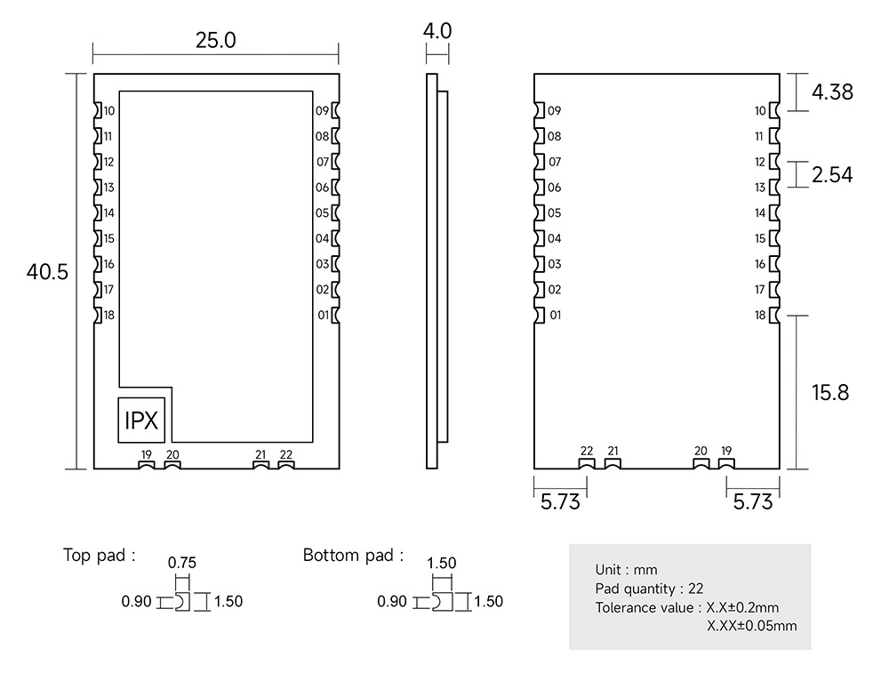 引脚 EWM528-2G4NW27SX 引脚 EWM528-2G4NW27SX