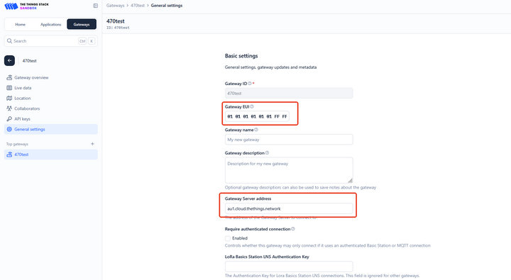 2 搭建LoRaWAN网络案例 2 搭建LoRaWAN网络案例
