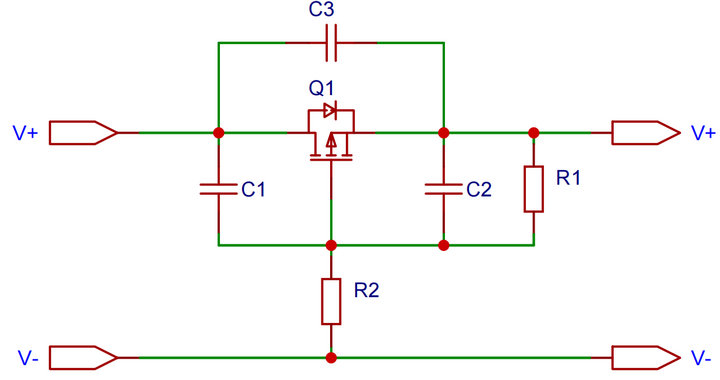 5 PMOS管防反接电路 5 PMOS管防反接电路