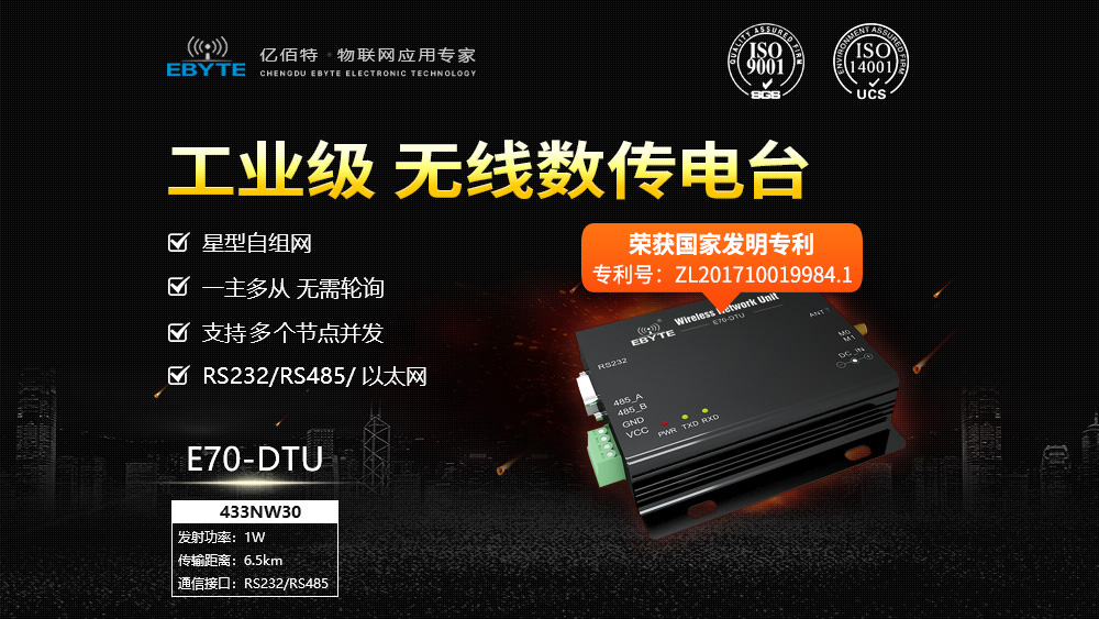 E70-DTU(433NW30) 数传电台 (1) E70-DTU(433NW30) 数传电台 (1)