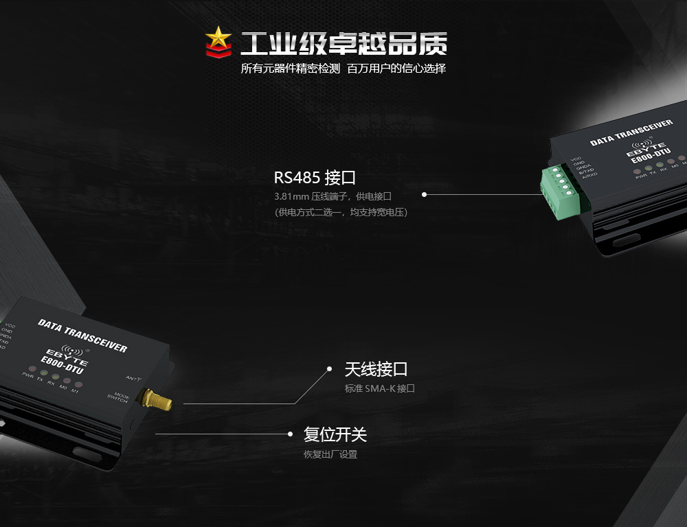 E800-DTU系列数传电台 E800-DTU系列数传电台