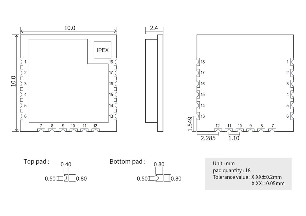 引脚 EWM104-BT13SX 引脚 EWM104-BT13SX