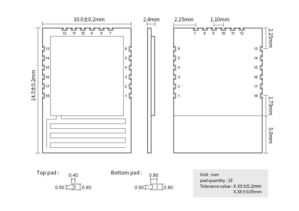 引脚 EWM104-BT13SP 引脚 EWM104-BT13SP