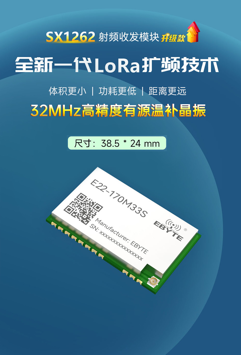 E22-170M33S系列LORA模块详情 (1)