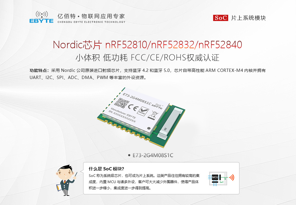 E73-2G4M08S1C蓝牙模块 (1)