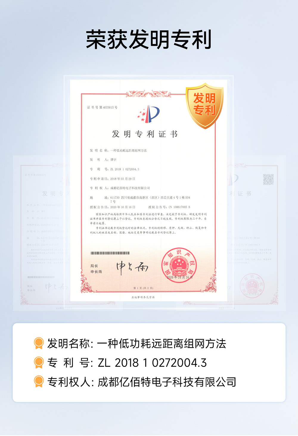 EWD95M-900SL22P(485) 低功耗专利