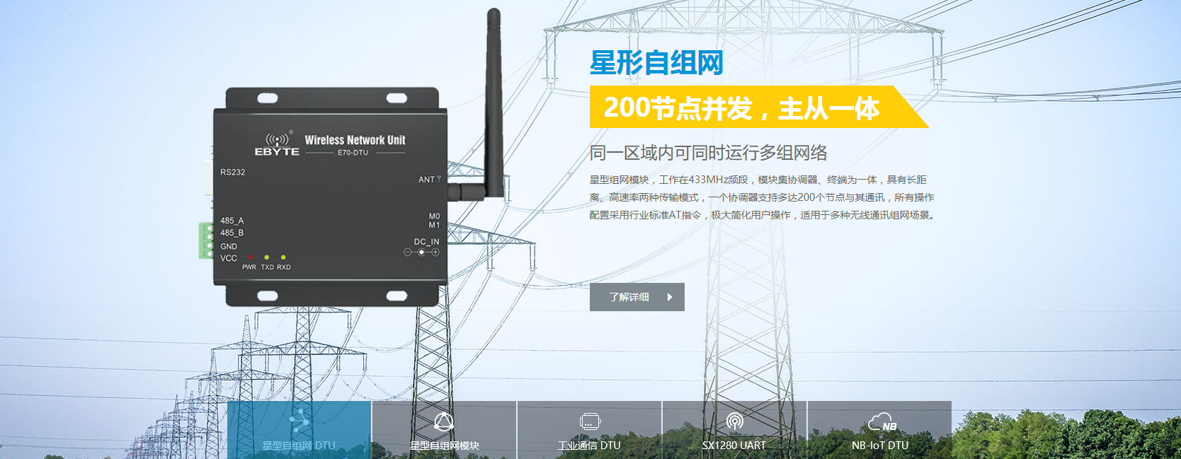 DTU数传电台组网应用 2018730948594195