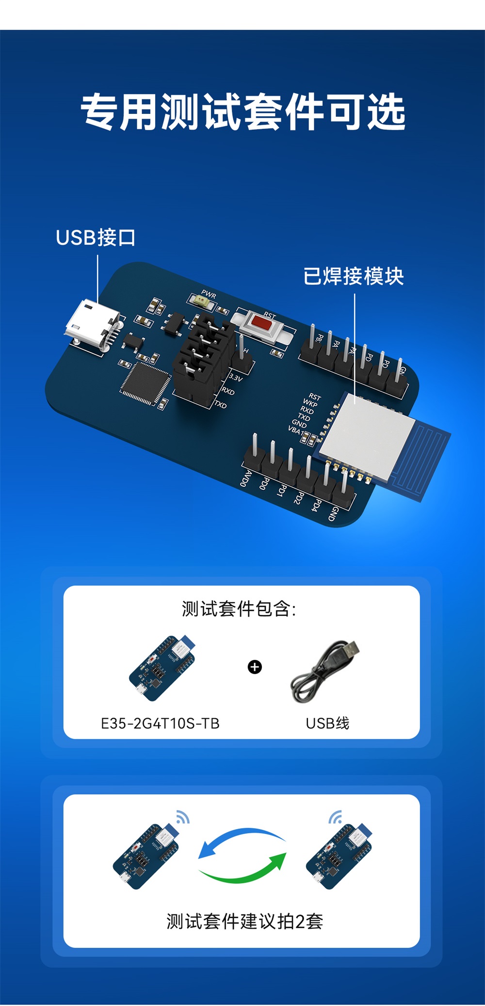 E35-2G4T20SX 高性能无线模块 (9)