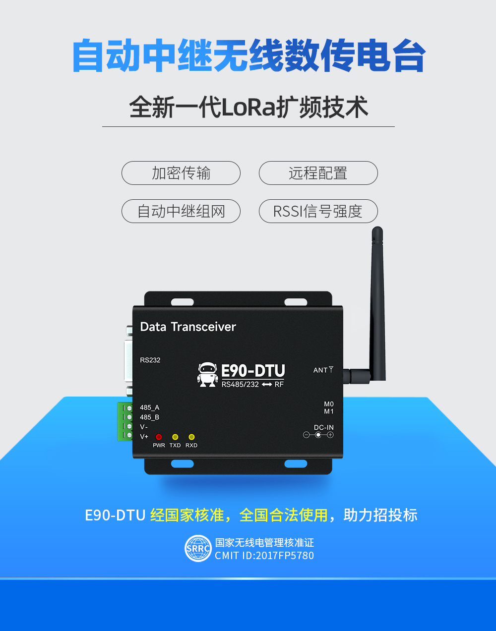 E90-DTU(900SL30) 工业级数传电台 (1) E90-DTU(900SL30) 工业级数传电台 (1)