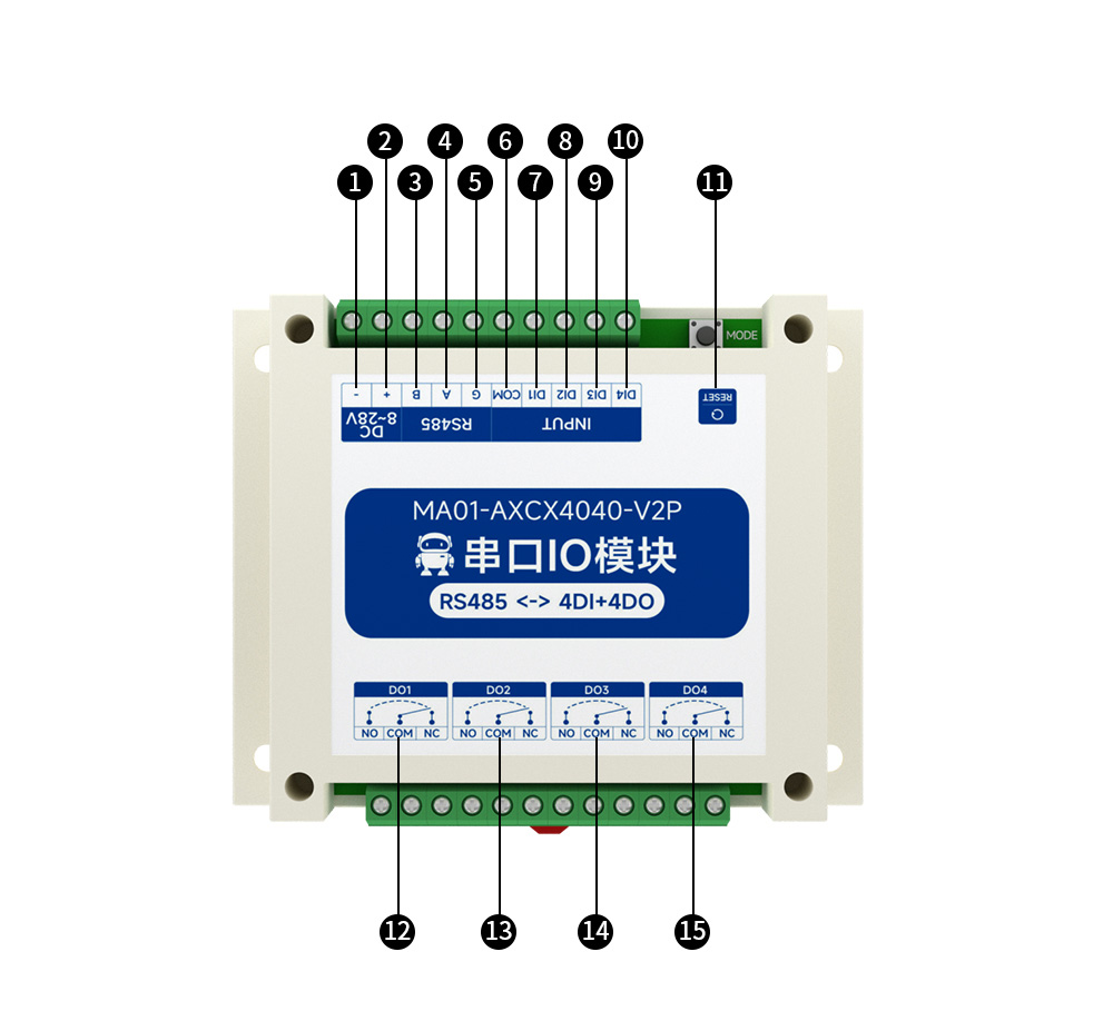 4路 引脚定义图 4路 引脚定义图