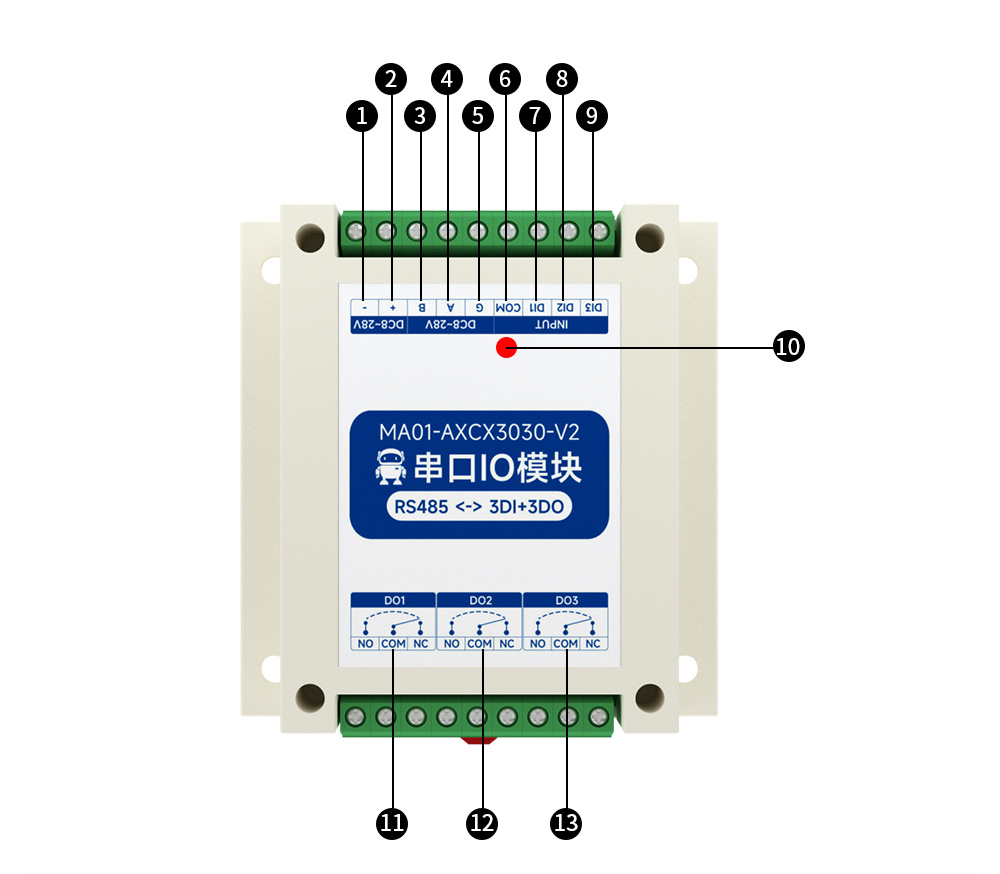 3路 引脚定义图 3路 引脚定义图