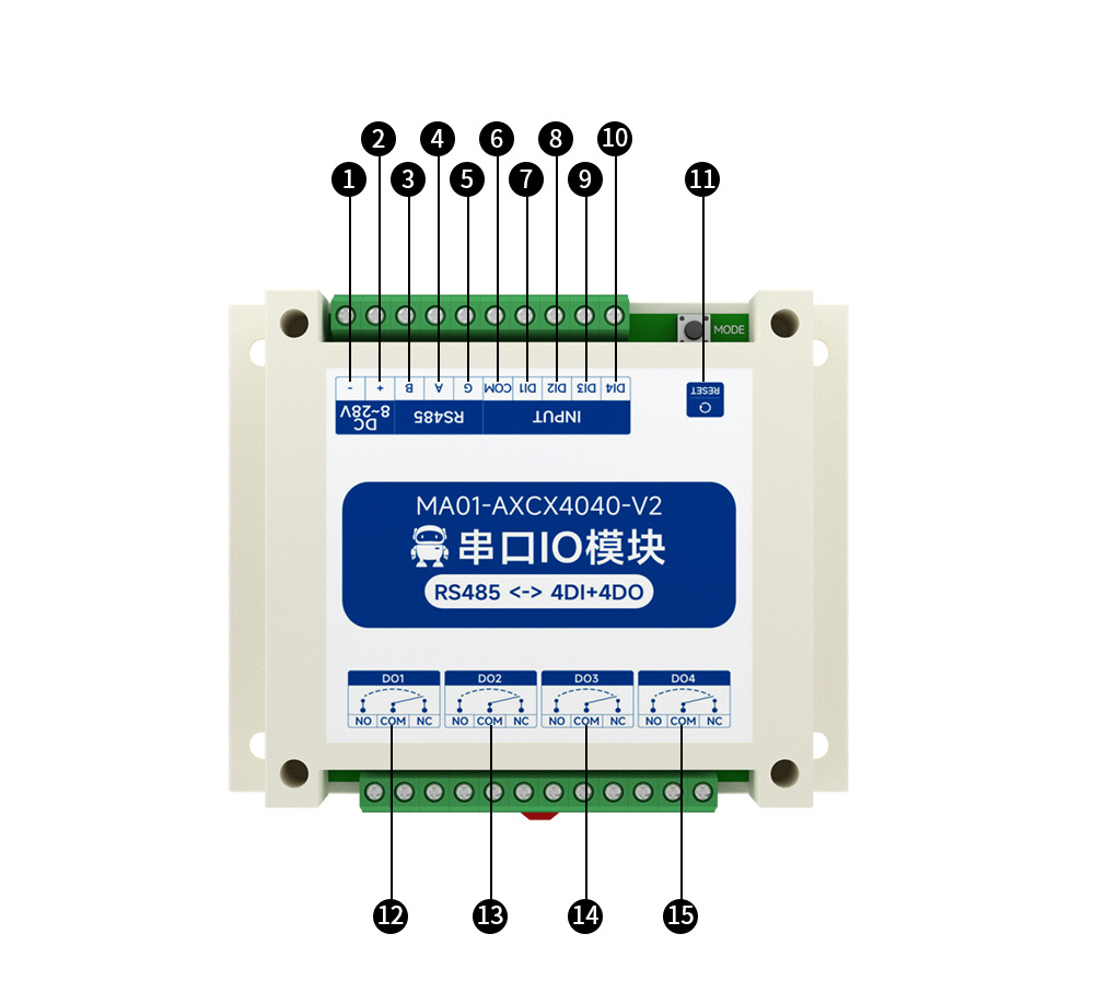 4路 引脚定义图 4路 引脚定义图