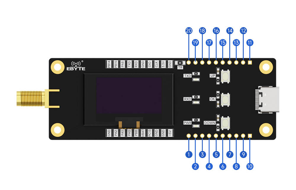 引脚 E290-400MBH-SC