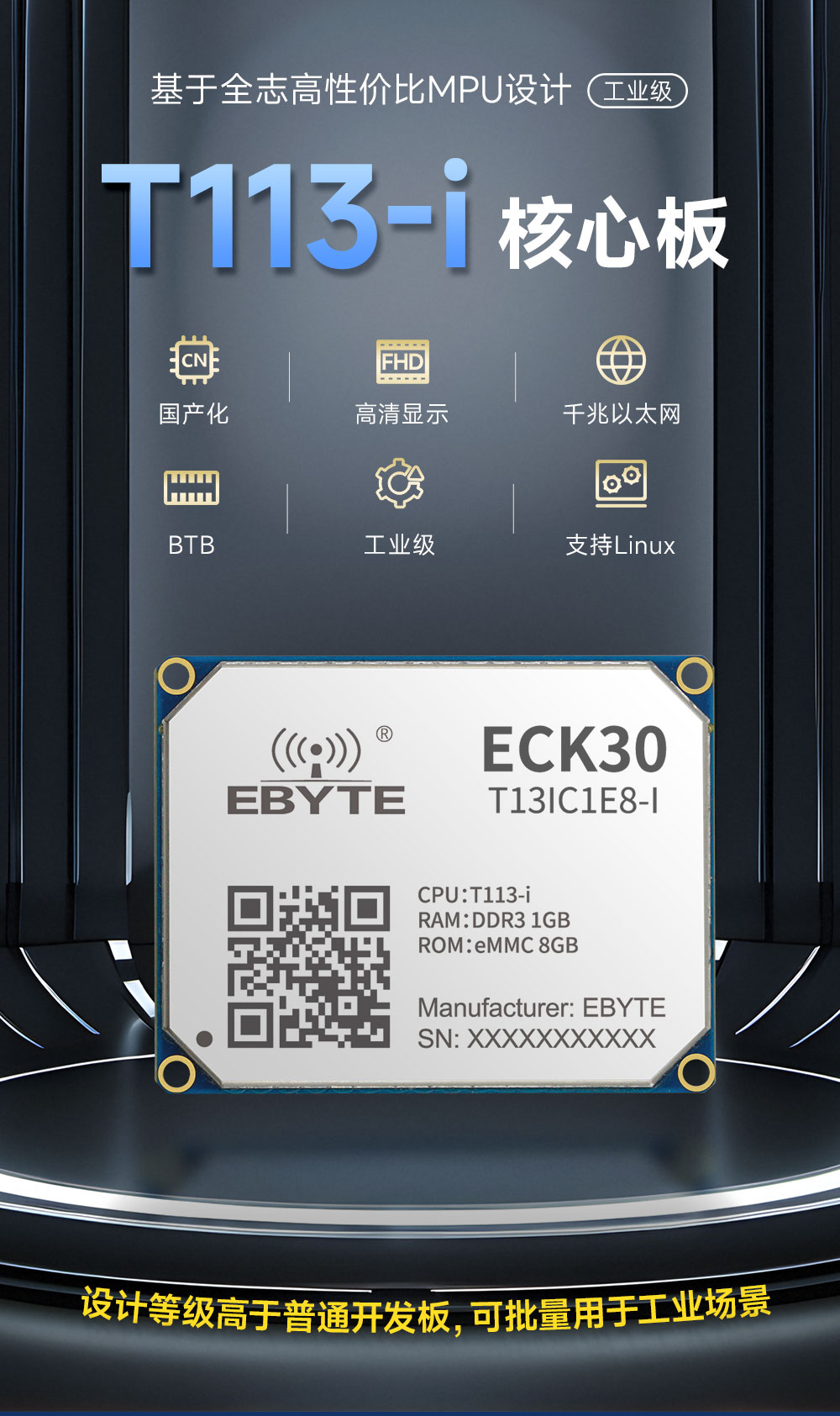ECK30-T13IC1E8-I 国产化核心板 (1)
