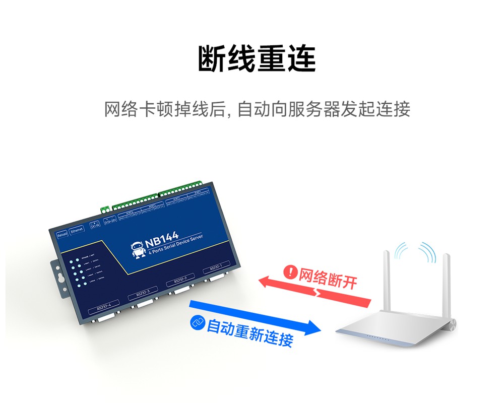 NB144-V2 工业级4串口服务器 (14)