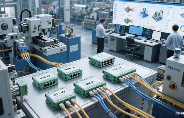 NSX-V2系列多串口转以太网模组的工业数据互连方案详解