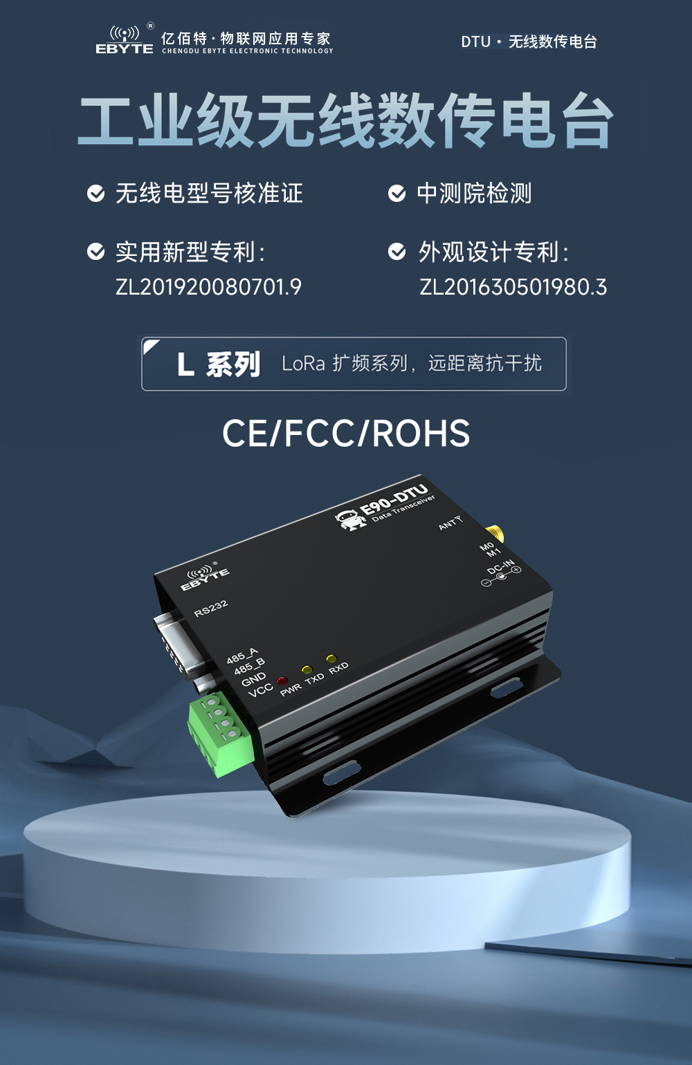 E90-DTU(433L37)-V8 E90-DTU(433L37)-V8