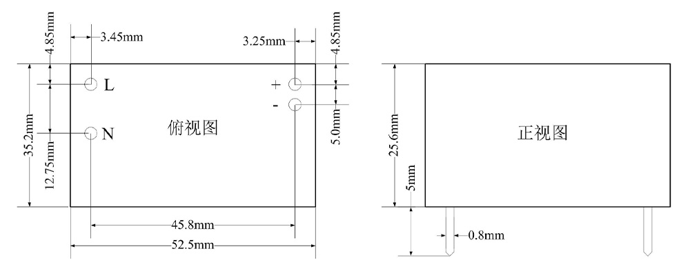 AM21-V系列引脚定义 AM21-V系列引脚定义