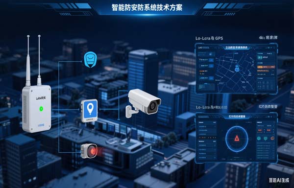 基于LoRa和GNSS卫星定位模块的智能安防应用方案详解