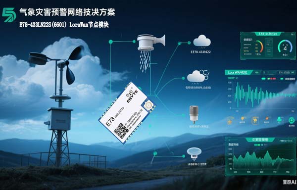 E78-433LN22S模块的气象灾害预警方案应用案例