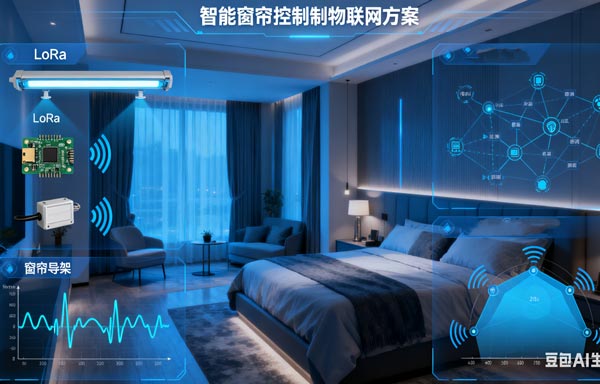 基于LoRa设备的智能窗帘控制系统方案详解