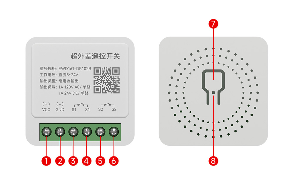 引脚定义 EWD161-DR102B