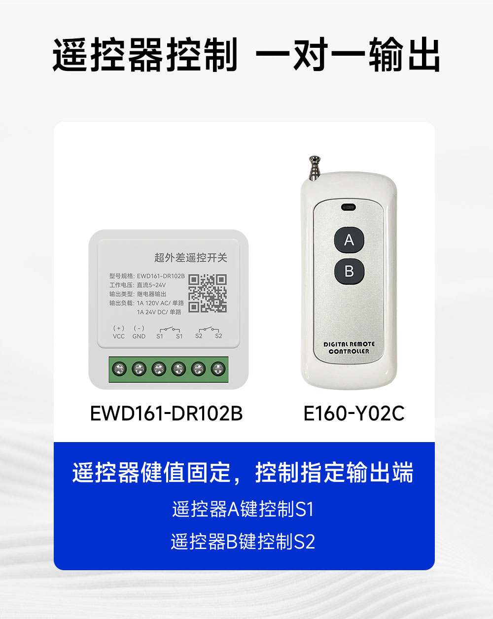 EWD161-DR102B 超外差遥控开关 (16)