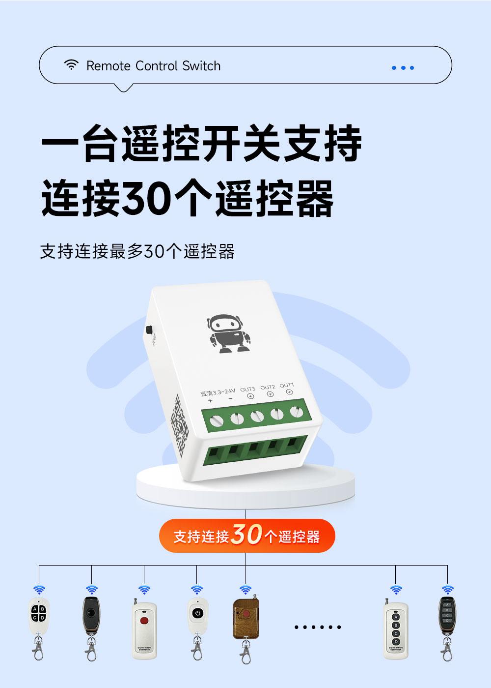 EWD161-DM203A 超外差遥控开关 (7)