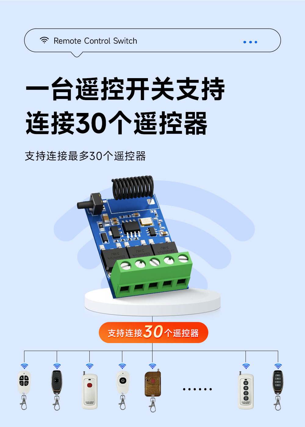 EWM161-DM203A 超外差遥控开关 (7)