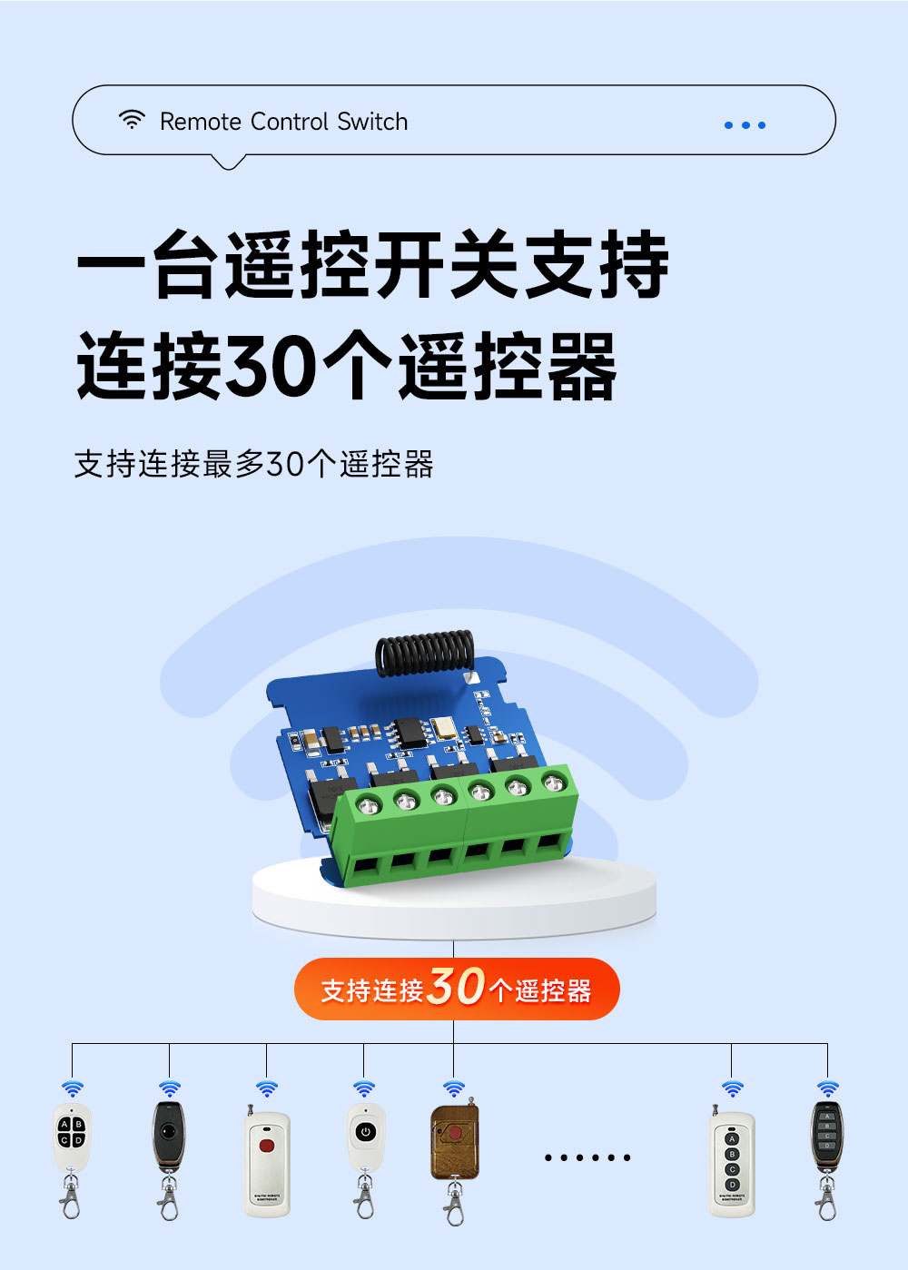 EWM161-DM204B 超外差遥控开关 (7)