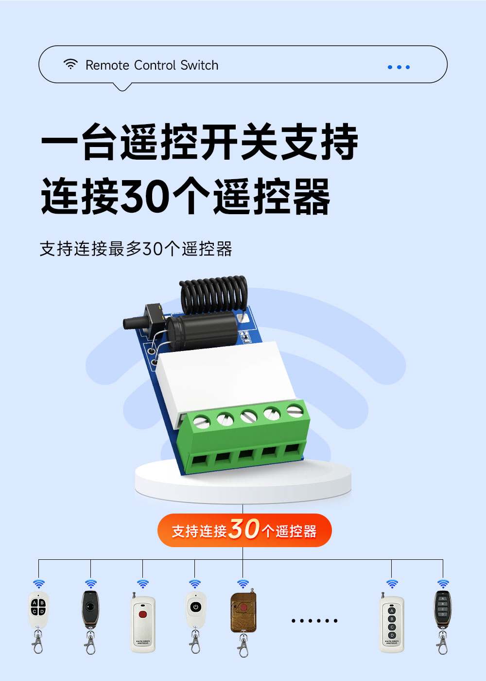 EWM161-DR101A 超外差遥控开关 (7)