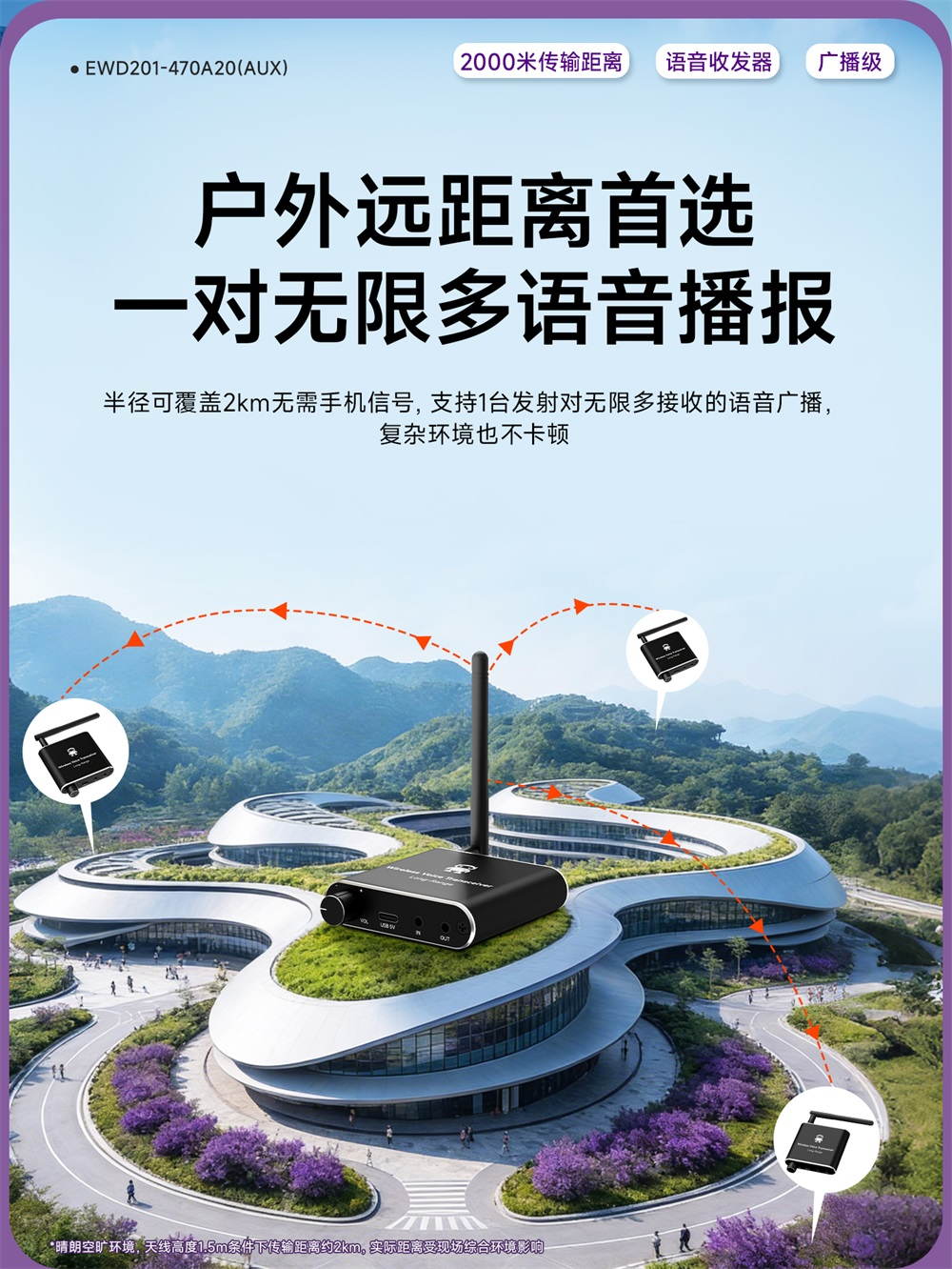 EWD201-470A20(AUX) 语音无线适配器 (4)