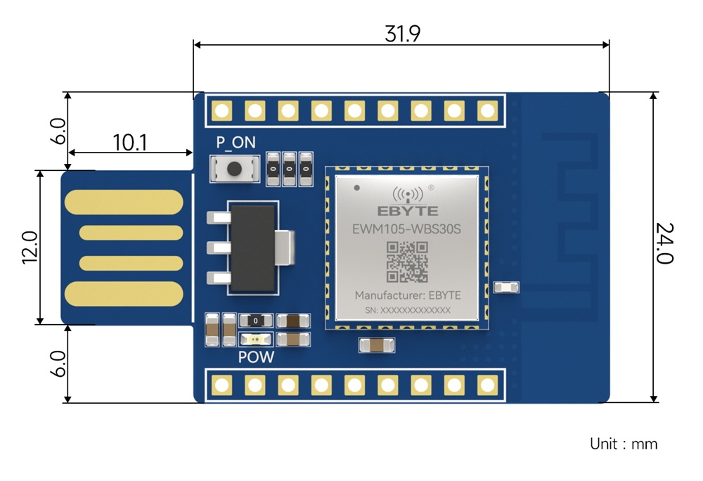 尺寸 EWT105-WBS30S